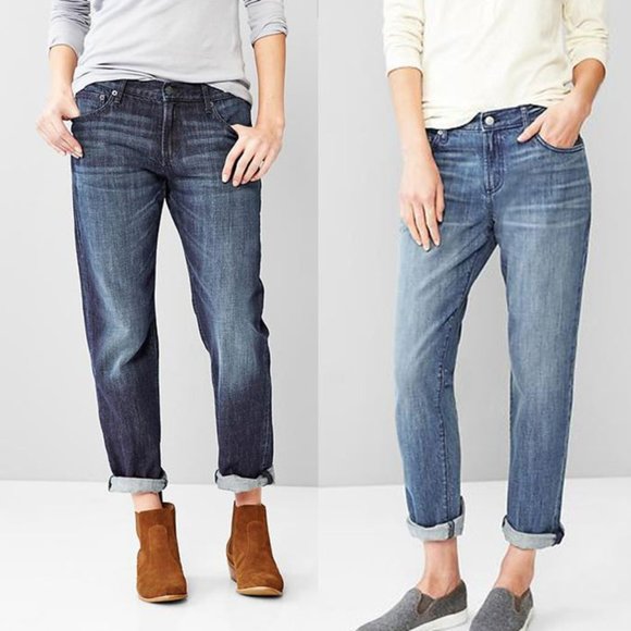 GAP Denim - Gap Boyfriend Fit Jean with Rolled Hem